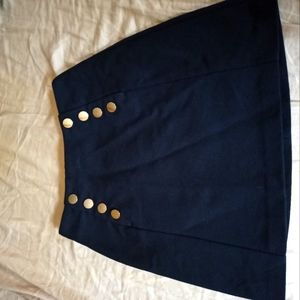 H&M Navy Blue Skirt